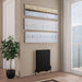 Eastbrook Tunstall Double Designer Radiator Matt Black