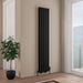 Eastbrook Tunstall Double Designer Radiator Matt Black