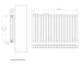 Eastbrook Tunstall Double Designer Radiator Matt Black