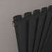 Eastbrook Tunstall Double Designer Radiator Matt Black