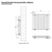 Eastbrook Tunstall Double Designer Radiator Matt White
