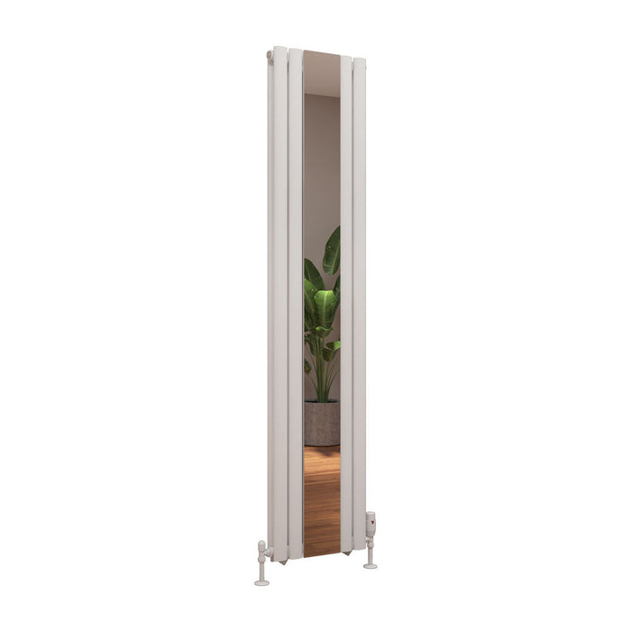 Eastbrook Tunstall Double Mirror Designer Radiator - Matt