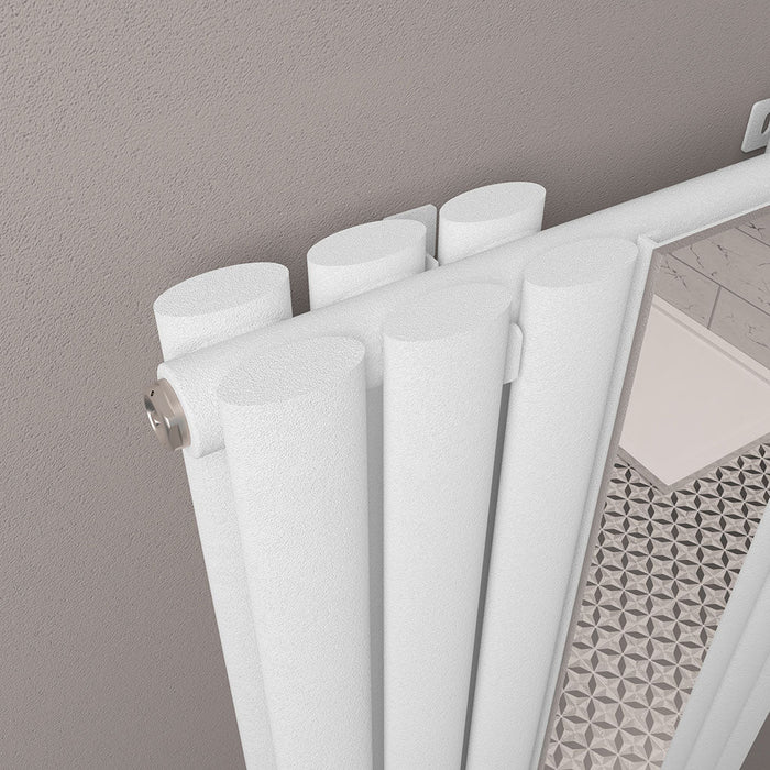 Eastbrook Tunstall Double Mirror Designer Radiator - Matt
