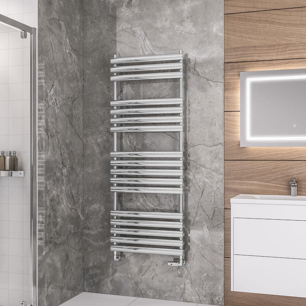 Eastbrook Tunstall Vertical Designer Heated Towel Rail