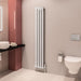 Eastbrook Tunstall Vertical Designer Radiator Matt White