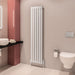 Eastbrook Tunstall Vertical Designer Radiator Matt White