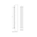 Eastbrook Tunstall Vertical Double Designer Radiator Matt