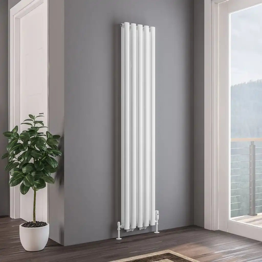 Eastbrook Tunstall Vertical Double Designer Radiator Matt