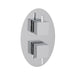 Eastbrook Twin Shower Valve Plate With Square Rings
