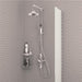 Eastbrook Twin Thermostatic Exposed Shower Valve With Rigid