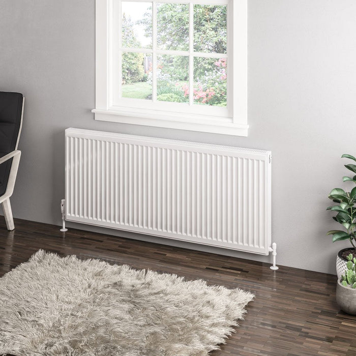 Eastbrook Type 11 Compact Single Panel Radiator Gloss White