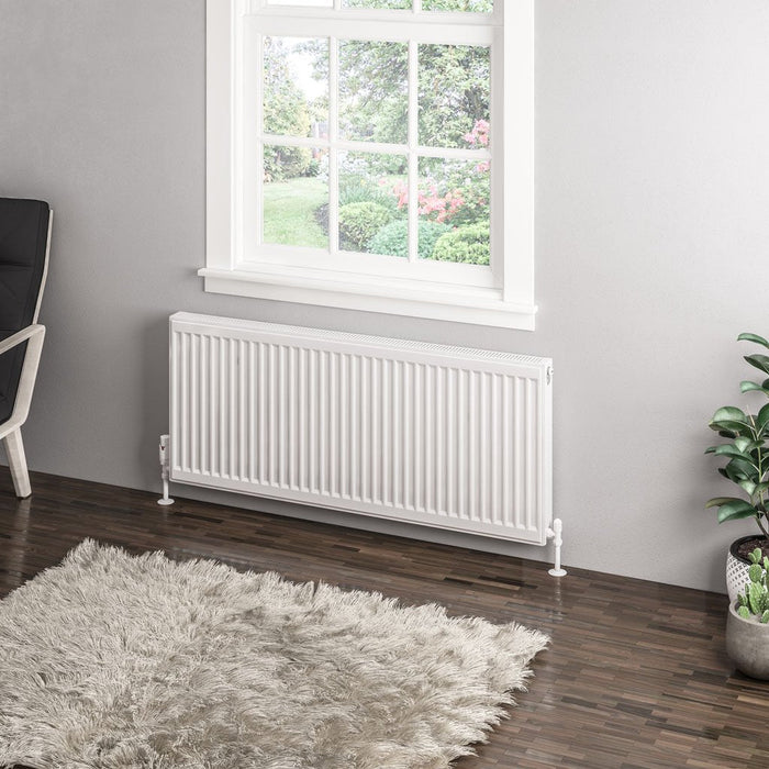 Eastbrook Type 11 Compact Single Panel Radiator Gloss White