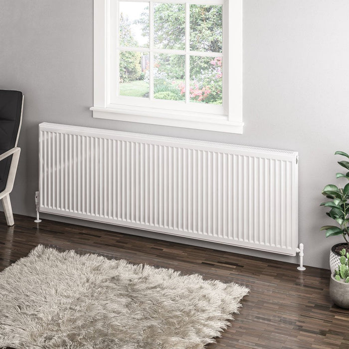 Eastbrook Type 11 Compact Single Panel Radiator Gloss White