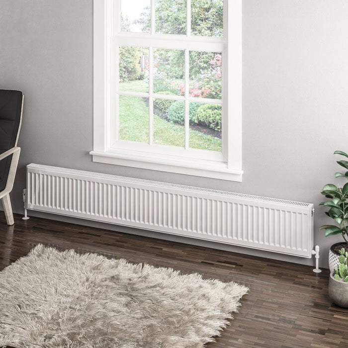 Eastbrook Type 11 Compact Single Panel Radiator Gloss White