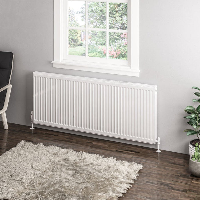 Eastbrook Type 11 Compact Single Panel Radiator Gloss White