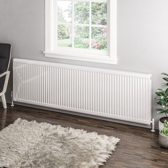 Eastbrook Type 11 Compact Single Panel Radiator Gloss White