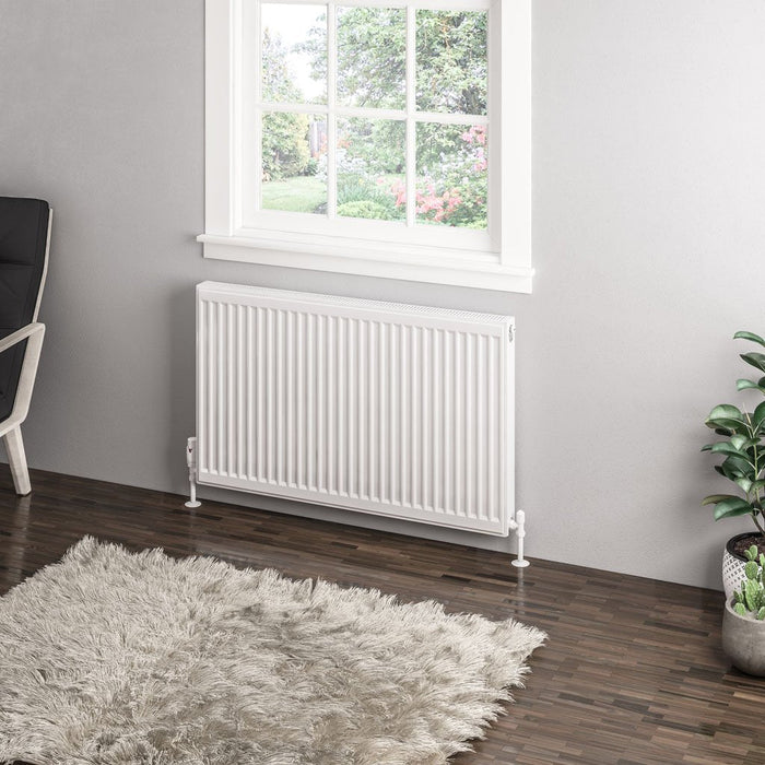 Eastbrook Type 11 Compact Single Panel Radiator Gloss White