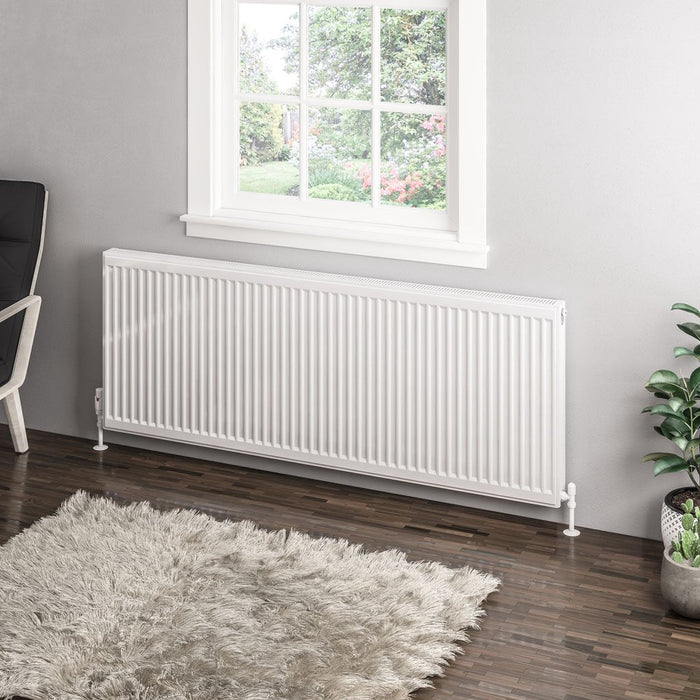 Eastbrook Type 11 Compact Single Panel Radiator Gloss White