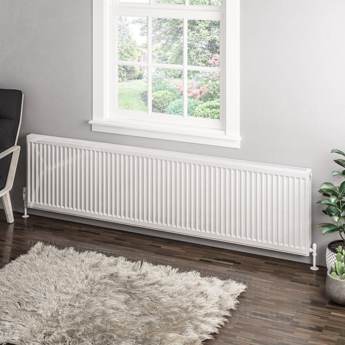 Eastbrook Type 11 Compact Single Panel Radiator Gloss White
