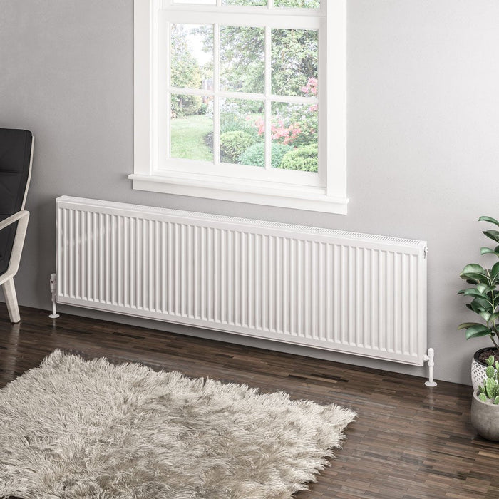 Eastbrook Type 11 Compact Single Panel Radiator Gloss White