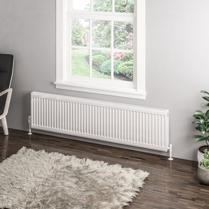 Eastbrook Type 11 Compact Single Panel Radiator Gloss White