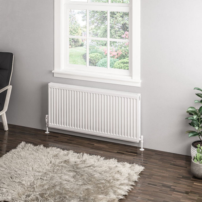 Eastbrook Type 11 Compact Single Panel Radiator Gloss White