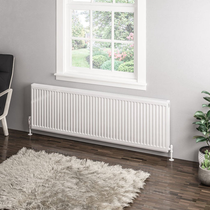 Eastbrook Type 11 Compact Single Panel Radiator Gloss White