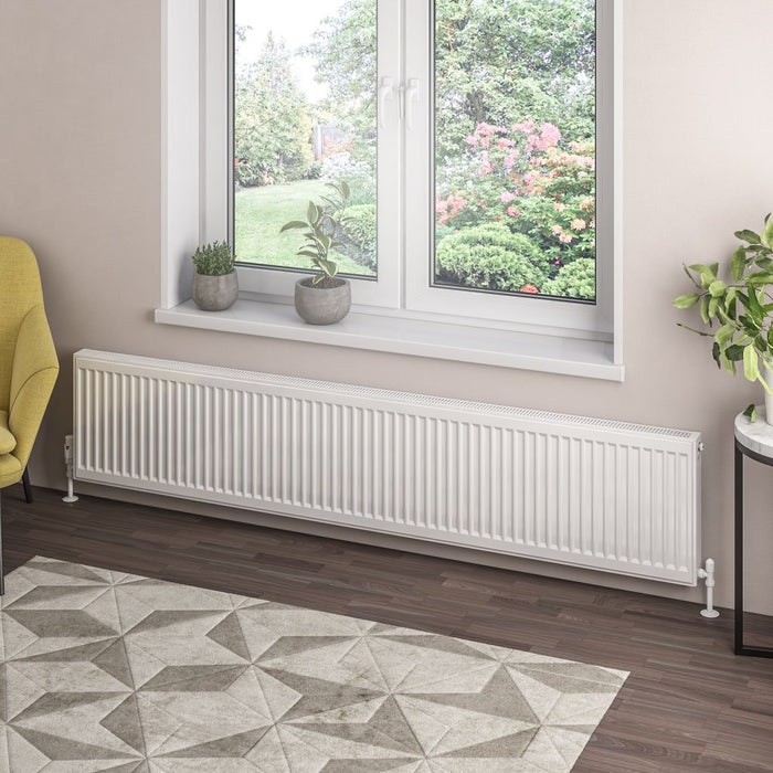Eastbrook Type 21 Compact Single Panel Radiator Gloss White