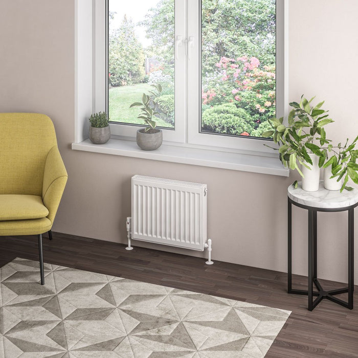 Eastbrook Type 21 Compact Single Panel Radiator Gloss White