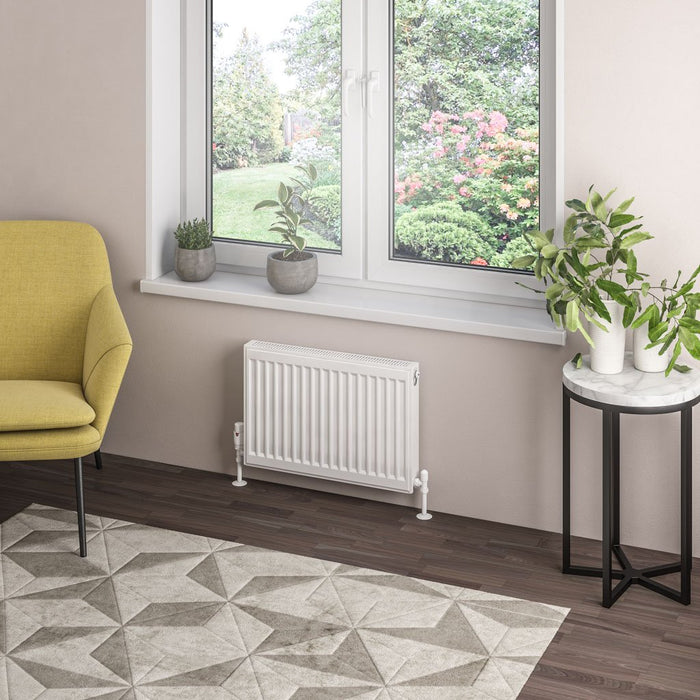 Eastbrook Type 21 Compact Single Panel Radiator Gloss White