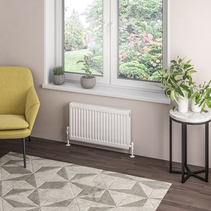 Eastbrook Type 21 Compact Single Panel Radiator Gloss White