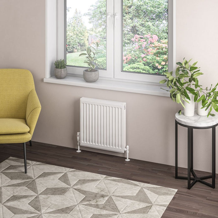 Eastbrook Type 21 Compact Single Panel Radiator Gloss White