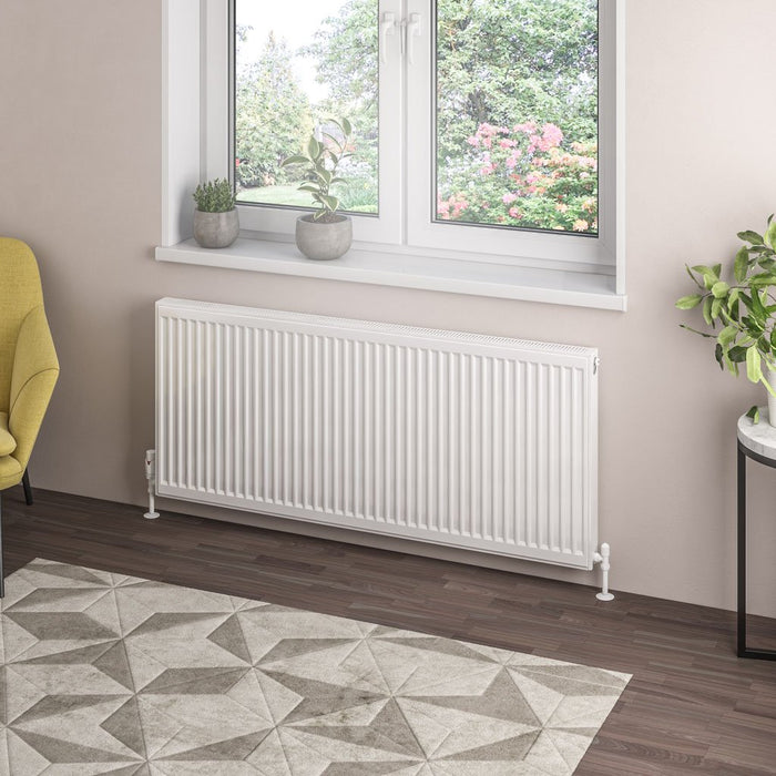 Eastbrook Type 21 Compact Single Panel Radiator Gloss White