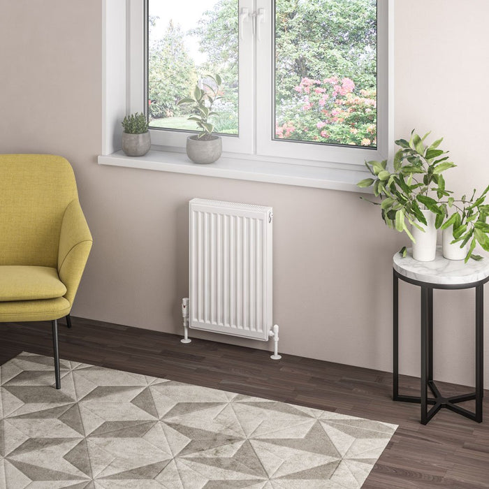 Eastbrook Type 21 Compact Single Panel Radiator Gloss White