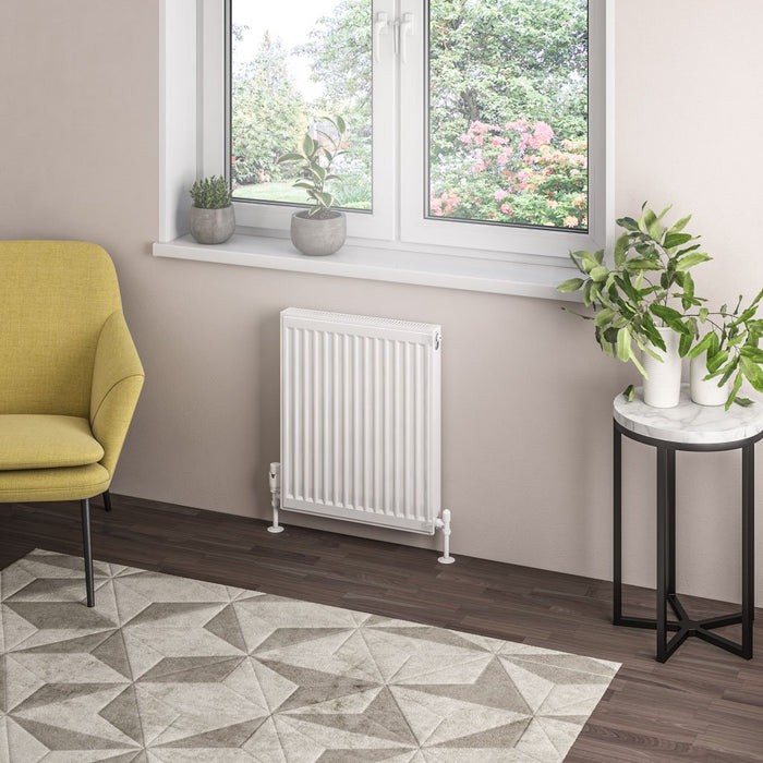 Eastbrook Type 21 Compact Single Panel Radiator Gloss White
