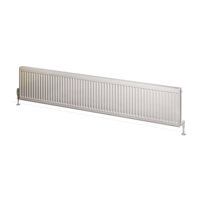 Eastbrook Type 21 Compact Single Panel Radiator Gloss White