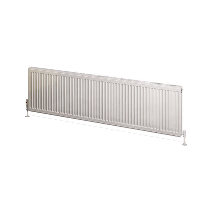 Eastbrook Type 21 Compact Single Panel Radiator Gloss White