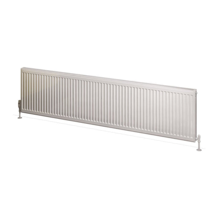 Eastbrook Type 21 Compact Single Panel Radiator Gloss White