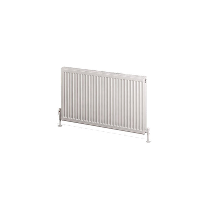 Eastbrook Type 21 Compact Single Panel Radiator Gloss White