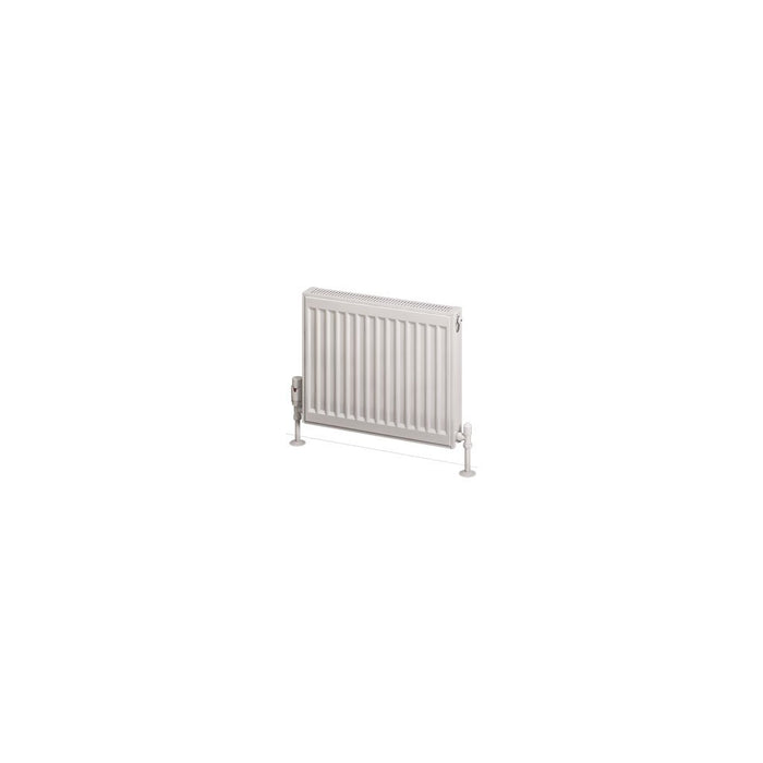 Eastbrook Type 21 Compact Single Panel Radiator Gloss White