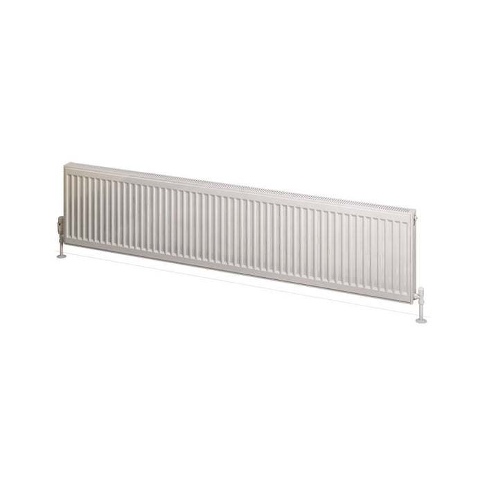 Eastbrook Type 21 Compact Single Panel Radiator Gloss White