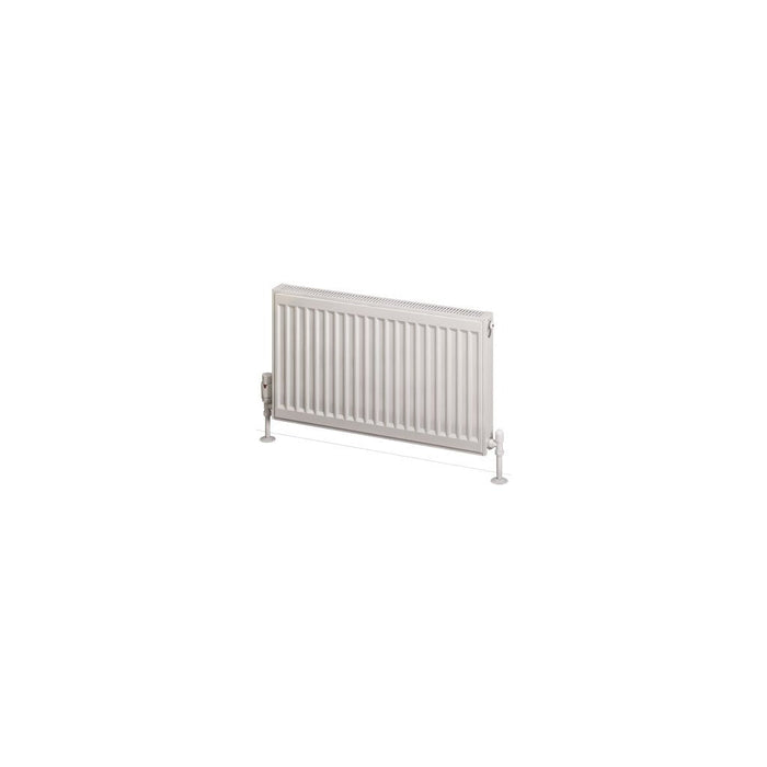 Eastbrook Type 21 Compact Single Panel Radiator Gloss White