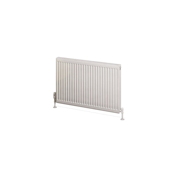 Eastbrook Type 21 Compact Single Panel Radiator Gloss White