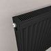 Eastbrook Type 21 Compact Single Panel Radiator Matt Black