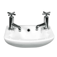 Eastbrook Type 55 Wall Hung Cloakroom Basin With Overflow