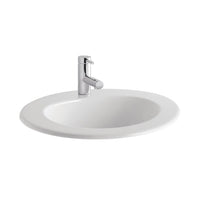 Eastbrook Under Countertop Basin - 490mm Wide - White - 1
