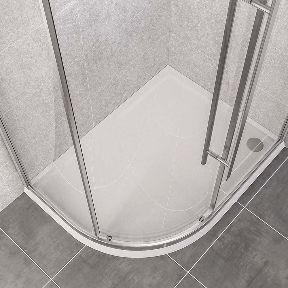 Offset Quadrant Shower Trays