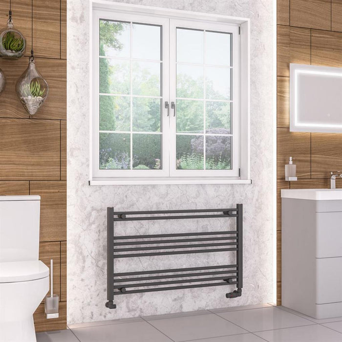 Eastbrook Wendover Horizontal Straight Heated Towel Rail