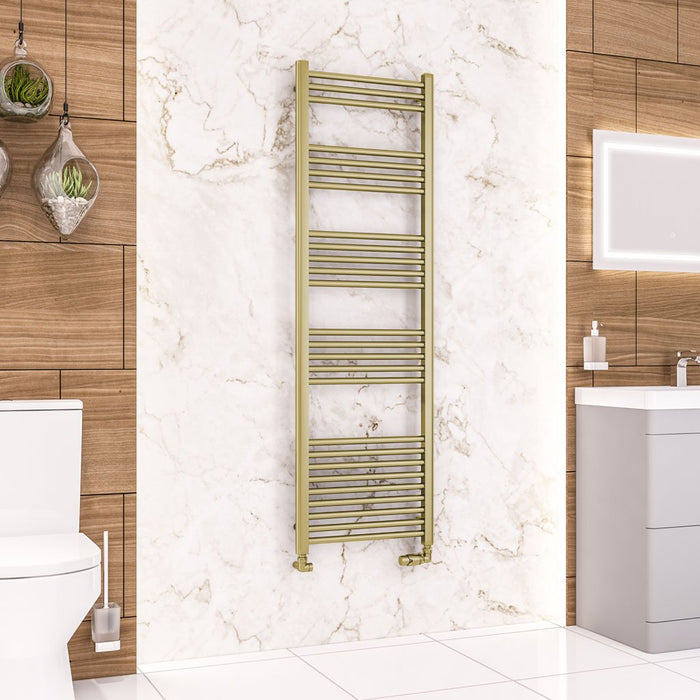 Eastbrook Wendover Vertical Straight Heated Towel Rail