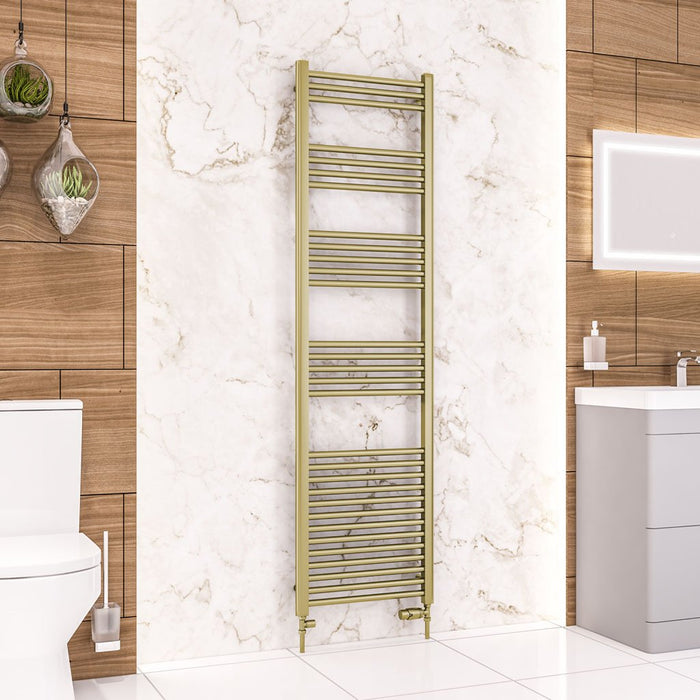 Eastbrook Wendover Vertical Straight Heated Towel Rail